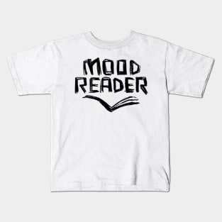 Book Reading Mood, Mood Reader Kids T-Shirt